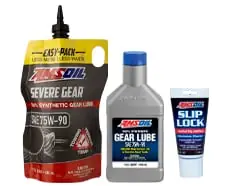 AMSOIL synthetic gear oil and gear lube